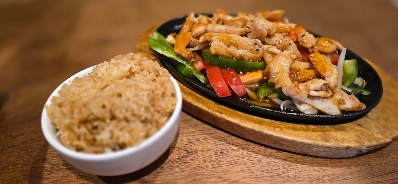 Hibachi chicken plate